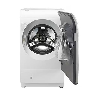 【東京都･神奈川県配送限定】シャープ ESX12C ドラム式洗濯機 右開き 洗濯12kg・乾燥6kg クリスタルシルバー ★在庫一掃品★
