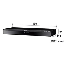 SHARP 4B-C20GT3 AQUOS 4K ブルーレイディスクレコーダー