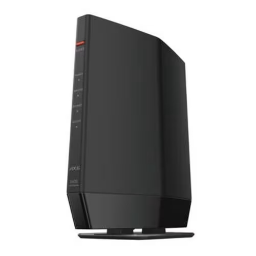 BUFFALO WSR-5400AX6P-BK 無線ルーター AirStation Wi-Fi 6 対応ルーター プレミアムモデル ブラック