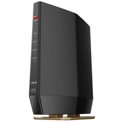 BUFFALO WSR-6000AX8P-MB 無線ルーター AirStation Wi-Fi 6 対応ルーター プレミアムモデル マットブラック