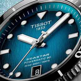 [TISSOT] シースター1000 パワーマティック80　40mm　T120.807.11.091.00
