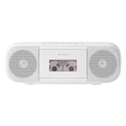 東芝 TY-CDS9(W) CDラジカセ ワイドFM対応 ホワイト