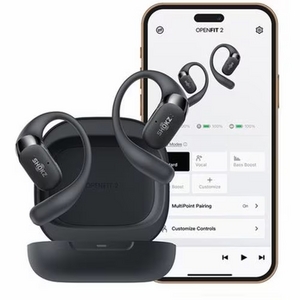 ショックスShokz OpenFit 2 - Black SKZ-EP-000045