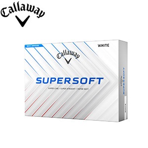 ［キャロウェイゴルフ］SUPER SOFTボール　ホワイト　2ダースセット