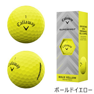 ［キャロウェイゴルフ］SUPER FASTボール　2ダースセット