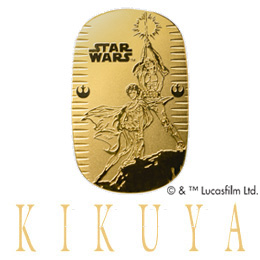 スター・ウォーズ　Luke＆Leia 純金小判　３０ｇ