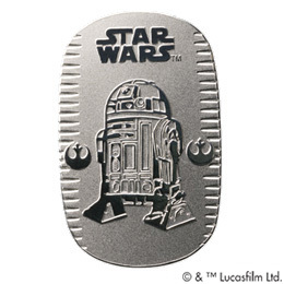 スター・ウォーズ　R2-D2純プラチナ小判　１０ｇ
