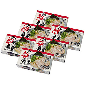 福岡・博多ラーメン [入船食堂] とんこつ味 乾麺 8食