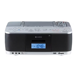 東芝 TY-CDX92(S) CDラジカセ Aurex(オーレックス) シルバー