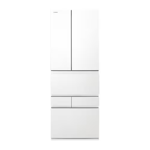 【無料長期保証1+5年付き】東芝 GR-Y600XFS(TW) 6ドア冷凍冷蔵庫 (595L・フレンチドア) フロストホワイト