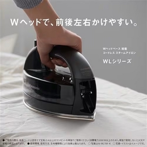 パナソニック NI-WL409-P コードレススチームアイロン  クリアピンク