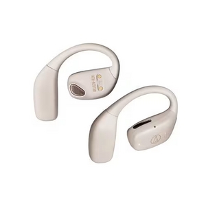 オーディオテクニカ ATH-AC5TW WH 完全ワイヤレスイヤホン 耳かけ型 左右分離 Bluetooth対応 ホワイト