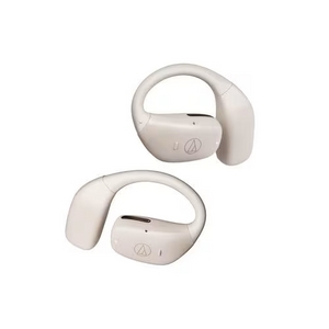 オーディオテクニカ ATH-AC5TW WH 完全ワイヤレスイヤホン 耳かけ型 左右分離 Bluetooth対応 ホワイト