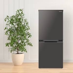 シャープ SJD15P 2ドア冷蔵庫 つけかえどっちもドア 152L マットホワイト