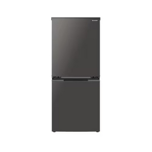 シャープ SJD15P 2ドア冷蔵庫 つけかえどっちもドア 152L マットダークグレー
