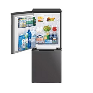 シャープ SJD15P 2ドア冷蔵庫 つけかえどっちもドア 152L マットダークグレー