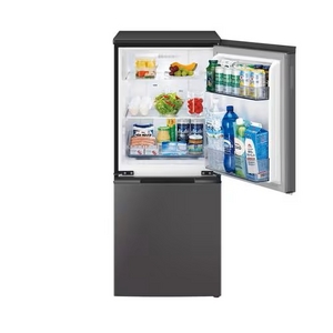 シャープ SJD15P 2ドア冷蔵庫 つけかえどっちもドア 152L マットダークグレー