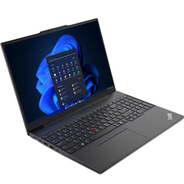 [Lenovo] レノボ ノートパソコン 21M6S0KL00 ThinkPad E16　(Ryzen 5 7535U 16GB SSD256GB 16.0型WUXGA IPS Wi-Fi6 WEBカメラ Win11Pro)☆