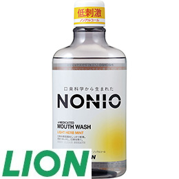 6 [ライオン] NONIOマウスウォッシュLハーブ600ml・2本