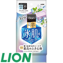 17 [ライオン] Banプレミアムシートクールソープ30枚・３コ