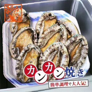 [まるか水産] 豪華なあわびでカンカン焼き 8個 awabi-k-8