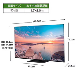 【無料長期保証1+3年付き】 REGZA 液晶テレビ 55インチ 4K Mini LED液晶 ブラック 55Z770R