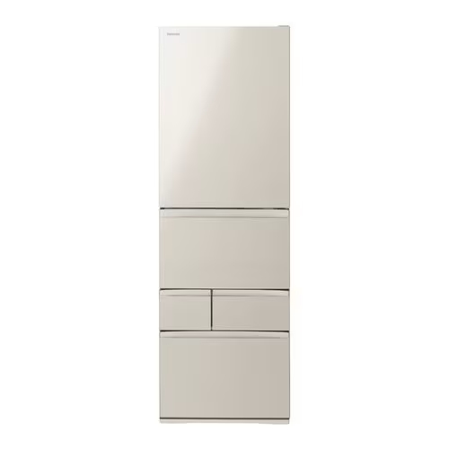 【無料長期保証1+5年付き】2025年05月26日発売予定！予約受付中東芝 GR-Y41GH(WU) 冷蔵庫 5ドア冷凍冷蔵庫 (411L・右開き) マットホワイト