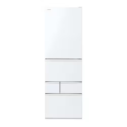 【無料長期保証1+5年付き】2025年05月26日発売予定！予約受付中東芝 GR-Y41GHL(WU) 冷蔵庫 5ドア冷凍冷蔵庫 (411L・左開き) マットホワイト
