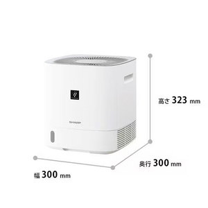 シャープ CVT60 除湿乾燥機 木造7畳・コンクリート造14畳まで ホワイト
