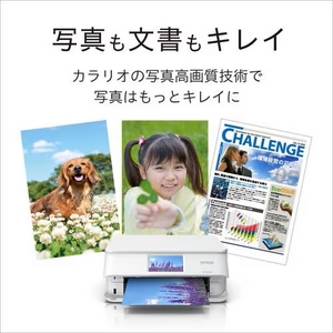 EPSON EP-887AW A4カラーインクジェット複合機  ホワイト