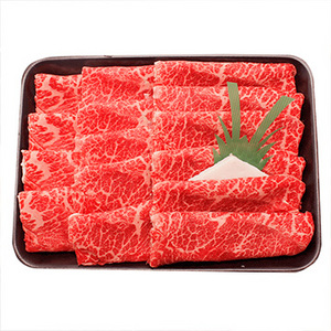 [かどや牧場][神奈川県産] 足柄牛上ウデ すき焼き用 500g