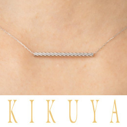 [KIKUYA] PT バーモチーフネックレス