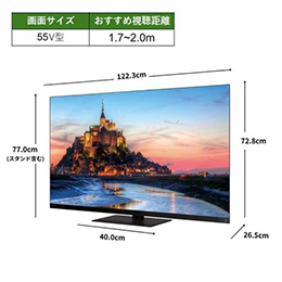 【無料長期保証1+5年付き】  レグザ 有機ELテレビ 55インチ タイムシフトマシン4K ブラック 55X9900R