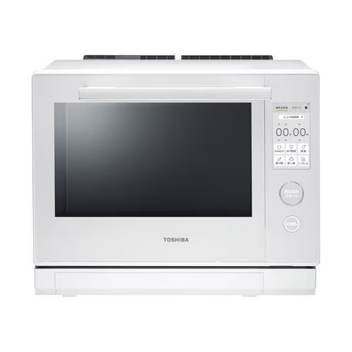 東芝 ER-D7000B(W) 過熱水蒸気オーブンレンジ 石窯ドーム 2段調理対応 30L グランホワイト(宅配商品)