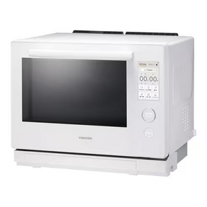東芝 ER-D7000B(W) 過熱水蒸気オーブンレンジ 石窯ドーム 2段調理対応 30L グランホワイト(宅配商品)