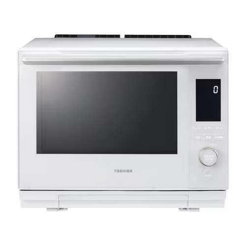 東芝 ER-D5000B(W) 過熱水蒸気オーブンレンジ 石窯ドーム 2段調理対応 30L グランホワイト(宅配商品)