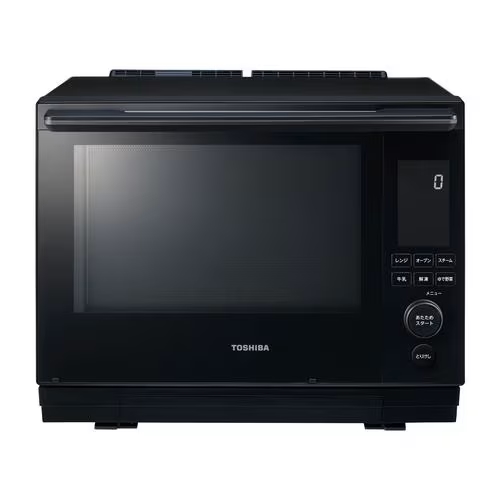 東芝 ER-D5000B(K) 過熱水蒸気オーブンレンジ 石窯ドーム 2段調理対応 30L グランブラック(宅配商品)