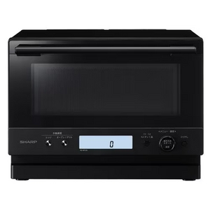 シャープ RE-WF235 オーブンレンジ 角皿スチームモデル 23L ブラック(宅配商品)