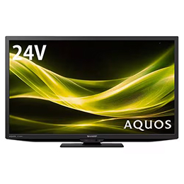 SHARP 2T-C24GE1 24V型 液晶テレビ 低反射パネル搭載 AQUOS