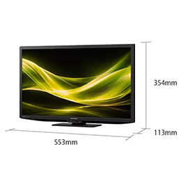 SHARP 2T-C24GE1 24V型 液晶テレビ 低反射パネル搭載 AQUOS