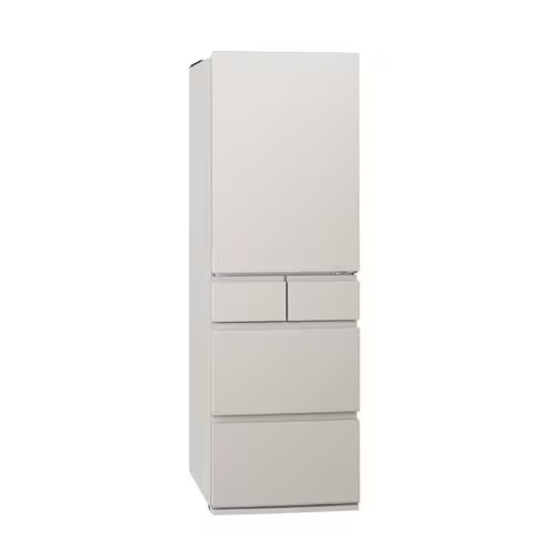 パナソニック NR-E45RY2-C 5ドア冷凍冷蔵庫 (450L・右開き) マットライトベージュ