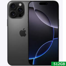 [Apple] アップル iPhone 16 ProMax 512GB SIMフリー [ブラックチタニウム]MYWL3J A☆