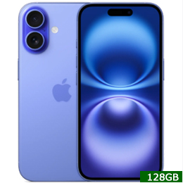 [Apple] アップル iPhone 16 128GB SIMフリー [ウルトラマリン] MYDU3J A☆