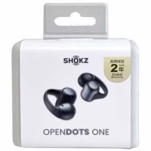 Shokz(ショックス) OPENDOTS ONE Black SKZ-EP-000054　イヤーカフ型イヤホン