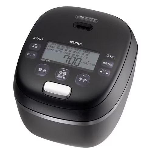 タイガー JRI-G100KO 圧力IHジャー炊飯器 ご泡火炊き 5.5合炊き オフブラック