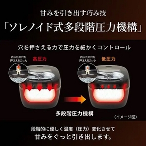タイガー JRI-G100KO 圧力IHジャー炊飯器 ご泡火炊き 5.5合炊き オフブラック