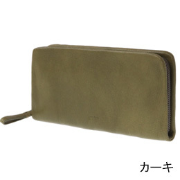 [genten] ゴートベーシック　ラウンド長財布　44360