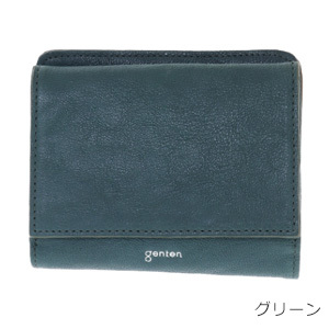 [genten] フレスコ　二つ折り財布　44311