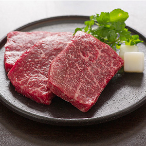 [岐阜 飛騨牛]モモステーキ 300g(100g×3)