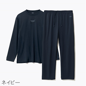 [BAKUNE] Dry Men's 上下セット（長袖Tシャツ・ロングパンツ） 